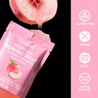 Odm/Oem Vezel Dieet Konjac Jelly Stick Gewichtsverlies Supplement Detox Bevordert De Spijsvertering Gewichtsbeheersing Afslanken