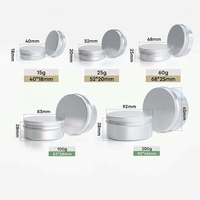 Boîte à épices en aluminium avec logo personnalisé, hermétique, de qualité alimentaire, pour contact direct avec les aliments, récipient anti-fuite pour poudre de chili, marque privée
