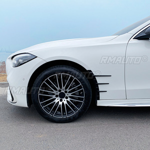 ชุดแต่งครอบช่องระบายอากาศกันชนหน้า-หลัง 4 ชิ้น สำหรับ Mercedes-Benz C-Class W206 C200 C260 C43 AMG Line ปี 2022 2023 - Product Image 4