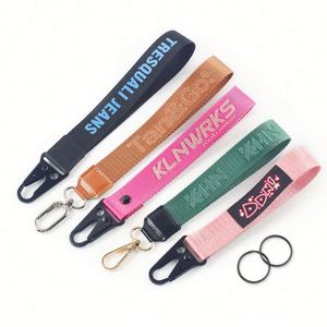 Lanyards Personalizados con Logotipo, Porta Lanyards con Llavero, Lanyard de Poliéster Tejido - Product Image 4