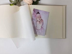 <span class=keywords><strong>Album</strong></span> photo grand format avec 5 photos par page, page intérieure 29*29cm avec papier de soie, page intérieure uniquement - Product Image 5