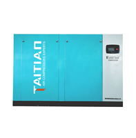 Compresseur à vis à deux étages TaiTian série TA 75 kW |   Haute performance et durable pour les applications industrielles lourdes