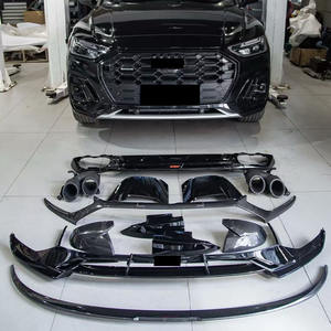 2021 + Audi <span class=keywords><strong>Q5</strong></span>/Q5L élégant carbone Bodykit nouvelle condition avant lèvre arrière diffuseur Spoiler miroir couverture échappement conseils pare-chocs à visser - Product Image 2