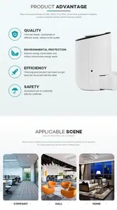 <span class=keywords><strong>Amazon</strong></span> hotsell 300ml/D hộ gia đình nhỏ xách tay Nhà Phòng Ngủ Máy hút ẩm với máy lọc không khí nhà - Product Image 5