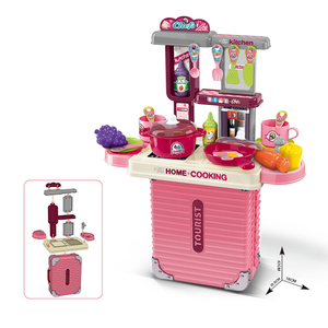 Giocattolo da Cucina Portatile 3 in <span class=keywords><strong>1</strong></span> a Forma di Valigia <span class=keywords><strong>per</strong></span> Bambine - Product Image 3