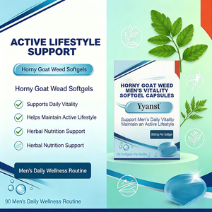 Capsules de soutien à la vitalité masculine : Complément énergétique à base de plantes (Horny Goat Weed) pour maintenir un mode de vie actif chez l'homme actif - Product Image 2