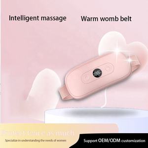 Inteligente Recarregável <span class=keywords><strong>Menstrual</strong></span> Aquecimento Pad Belt Vibration Relief Corpo Personalizado para Cãibras das Mulheres Alvo Cintura Alívio - Product Image 6