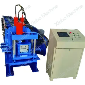 Metal Steel C Groove Roll Forming Machine House Building Frame Machine