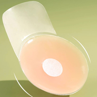 Couvre-tétons respirants réutilisables en silicone de qualité médicale, invisibles, pour femmes, usage quotidien et sportif