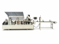 Machine de chantournage en L spécialisée pour la fabrication de lignes décoratives de cadres de portes
