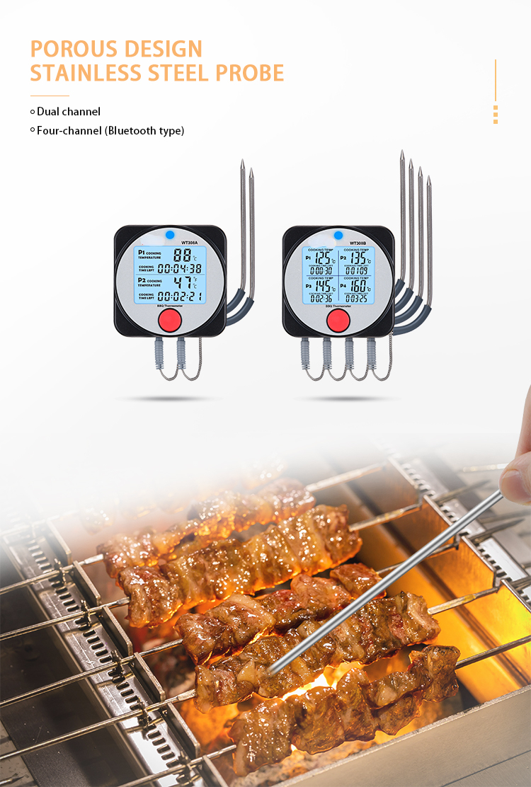 Termómetro Para Alimentos Barbacoa Barbacoa Termómetro Carne Alimentos Cocina Sonda Termómetro