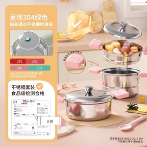 Mini Cocina de Juguete para Cocinar y Divertirse, Set Completo de Juguetes de Cocina para Niñas y Niños con Protección Anti-Quemaduras - Product Image 5