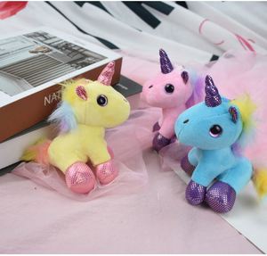 Gantungan Kunci Boneka <span class=keywords><strong>Unicorn</strong></span> Lucu Mata Besar Kawaii Hadiah Hari Valentine Mainan Boneka Hewan Gantungan Kunci Tas Kunci Kuda <span class=keywords><strong>Unicorn</strong></span> - Product Image 4