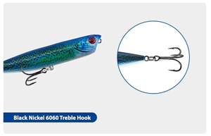 Crayon d'impression 3D Popper Leurre Appât en plastique dur Crayon de pêche Minnow Plugs pour saumon sébaste <span class=keywords><strong>truite</strong></span> basse - Product Image 4
