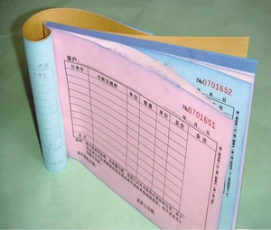 Top cao tùy chỉnh logo mua thứ tự hình thức 3 phần <span class=keywords><strong>carbonless</strong></span> bản sao hóa đơn cuốn sách <span class=keywords><strong>carbonless</strong></span> giấy với tông Cuốn sách nhận - Product Image 3