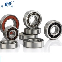 Rodamiento de Bolas de Ranura Profunda MLZ WM Marca 6306-2RS1 con Sellos 30x72x19mm, Rodamientos de Alta Velocidad 6306, 6306-2RS1, 6306-2rs