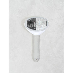 Professional Stainless Steel Sliker <b>Brush</b> Pet Hair Removal Tool Safe for <b>Puppy</b> Animal Pet Supplies - Product Image 1