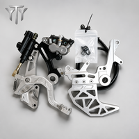 Sur-Ron Light Aluminium-Legierung Ultra Bee Hinterrad-Bremskit Passend für Talaria X3 XXX Umbau Hochleistungs-Elektro-Dirtbike