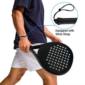 Raquette de <span class=keywords><strong>padel</strong></span> en fibre de carbone style Bullpadel - Raquette de <span class=keywords><strong>padel</strong></span> professionnelle avec logo personnalisé - Product Image 4