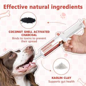Gel de <span class=keywords><strong>charbon</strong></span> <span class=keywords><strong>actif</strong></span> pour chiens sous marque privée contre les empoignées, pâte de <span class=keywords><strong>charbon</strong></span> <span class=keywords><strong>actif</strong></span> pour premiers secours canins pour chats et chiens - Product Image 4