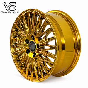 Rueda de aleación forjada de 17 pulgadas con acabado dorado para Honda Accord, aplicación de rueda personalizada. - Product Image 3