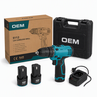 Perceuse-visseuse sans fil professionnelle 12V 20V, mini tournevis portatif à vitesse variable 1300 tr/min, pour réparation domestique et bricolage OEM