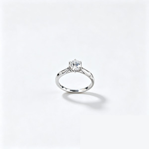 S925 Silver Minimalist Lab‑Grown Diamond <b>Ring</b> - Product Image 1