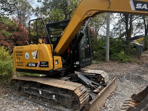 High Quality SANY SY75C Mini Excavator <b>Sale</b> 7 Ton Operating <b>Weight</b> 3M Discount Price Used Crawler Excavator Engine Pump Motor - Product Image 4