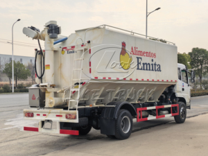 Camión Cisterna de Alimento para Animales, Nuevo Silo para Transporte de Alimento para Pollos, 24000L, Camión de Alimento a Granel Diésel, Venta al Por Mayor - Product Image 3