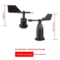 Capteur de direction du vent, transmetteur de vitesse du vent, instrument à ailettes, station météo RS485 4-20mA YZ-3000-FX-N01 Chine continentale