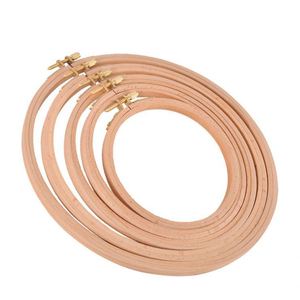 High Quality Round Knitting Tool Wooden Embroidery Hoop Cross Stitch <b>Ring</b> - Product Image 1