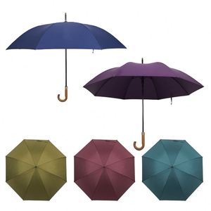 <b>Large</b> Wholesale High Quality Outdoor Sun Printed Windproof Golf <b>Umbrella</b> with Solar Lights - Product Image 3