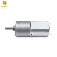 Moteur à engrenages à aimant permanent CC miniature GM20-130 20 mm certifié CE RoHS, OEM/ODM, haute efficacité, pour ventilateur de maison intelligente