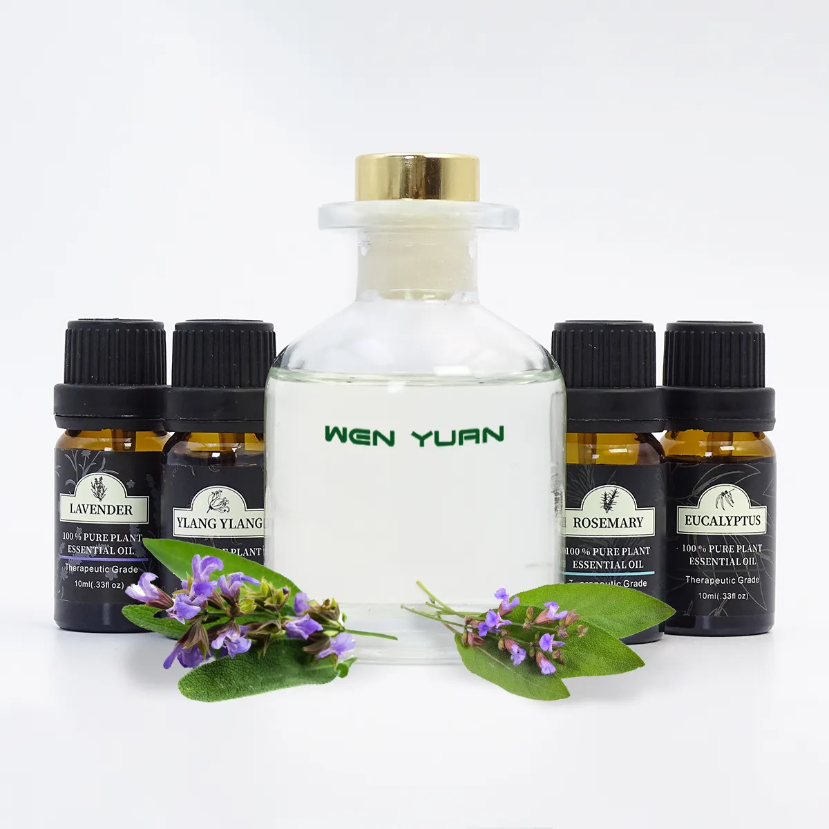 Clary Sage Essential Oil Mood-enhancing Natural Skincare Products Body Care Top Quality Moisturizing Factory Direct Sale OEM ODM