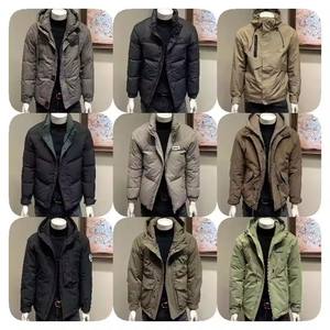 <span class=keywords><strong>Doudoune</strong></span> thermique camouflage pour hommes personnalisée avec <span class=keywords><strong>capuche</strong></span> imperméable Long manteau d'hiver style décontracté fermeture à glissière - Product Image 6