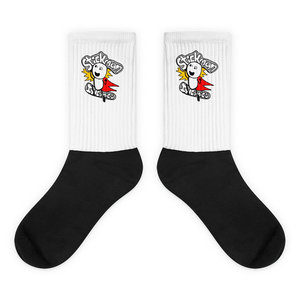 Calzini Sportivi IW Comics Super Stickman Traspiranti Antiscivolo Rosso-Marrone con Motivi di Animali Cartoon per Bambini Invernali - Product Image 1