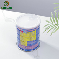 Boîtes de conserve 401 # provenant du fabricant pour graines de melon en poudre collations aux algues autres collations boîtes en fer blanc personnalisées pour le lait à biscuits