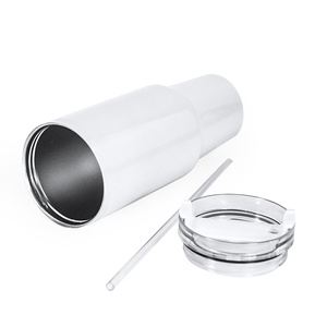 Ready Ship Hot Sale 40 oz Stainless Steel Vacuum Insulated Sublimation Tumbler <b>Plastic</b> Lid Handle Travel Eco-Friendly Reusable - Product Image 6