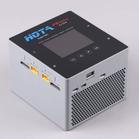 Chargeur intelligent HOTA F6 Ultra AC/DC double mode 4 canaux 1000W à quatre ports pour LiPo 1-6S de quadricoptère RC