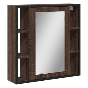 Inodoro de la mejor calidad para el hogar, diseño <span class=keywords><strong>rústico</strong></span> de gran oferta, MDF europeo, juego de armario de almacenamiento para baño de pared impermeable <span class=keywords><strong>con</strong></span> <span class=keywords><strong>espejo</strong></span> - Product Image 4