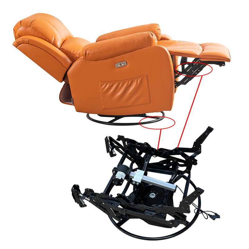Wejoy Manual Metal Electric Recliner Sofa