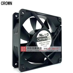 Ventilador de Refrigeración Crown Inverter 12038 24V 0.48A con Rodamiento de Bolas, Ventilador DC sin Escobillas Age12038b24h - Product Image 1