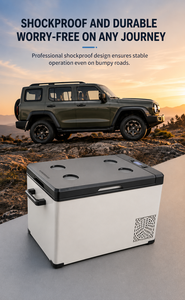 Compresseur électrique pour réfrigérateur de voiture -4 ℉ ~68 ℉ Réfrigérateur portable 12/24V DC 100-240V AC, Congélateur portable pour le camping - Product Image 5
