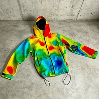 Veste coupe-vent légère en nylon personnalisée OEM pour hommes, veste imperméable pour sports de plein air, randonnée, ski