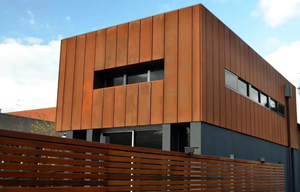 Paneles de Acero para Muro Cortina Industrial, Acabado Óxido, 70 Pulgadas de Ancho, Uso Exterior, Diseño Anticorrosión - Product Image 2