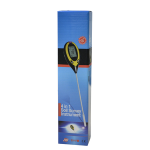 Thermomètre de pH de sol quatre-en-un de qualité du commerce extérieur hygromètre de sol pour jardin, parc, ferme, champ de légumes - Product Image 1