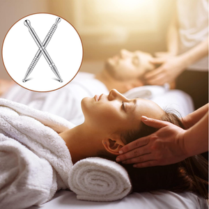 Double sonde pour l'acupuncture et l'acupression, stylo d'acupuncture auriculaire, outils de réflexologie faciale (<span class=keywords><strong>Dien</strong></span> <span class=keywords><strong>Chan</strong></span>), ensemble de 2 stylos - Product Image 4