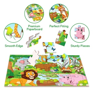 <span class=keywords><strong>Cubos</strong></span> Mágicos Educativos Transfronterizos para Niños de 0 a 24 Meses, Aprendizaje Temprano, Rompecabezas de Papel Creativos con Dibujos Animados - Product Image 5