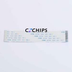 FFC-1.0-19-100-A-4-8 FFC Cable (Flexible Flat Cable) P=1mm Connector 19P 1mm 0.3mm Non-Inverting - Product Image 1