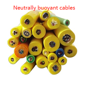 Sarı Pur köpük yüzer UTP 4 çekirdek 26AWG ROV Tether kablo sualtı Drone için - Product Image 5